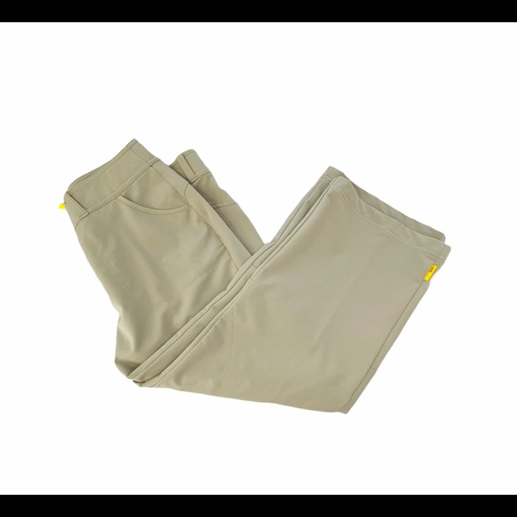 Lolë Explore Hiking Capri Pants Moisture Wicking Antibacterial Beige Size 6 NWT - Picture 5 of 10